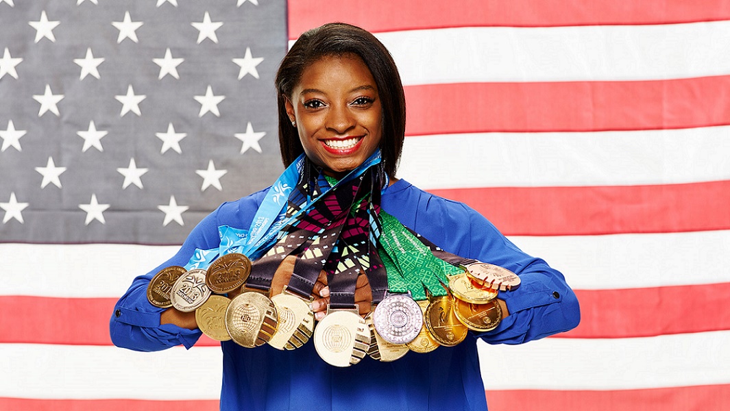 Olympic Royalty: Simone Biles’ Gold Medal Triumph in Vault!