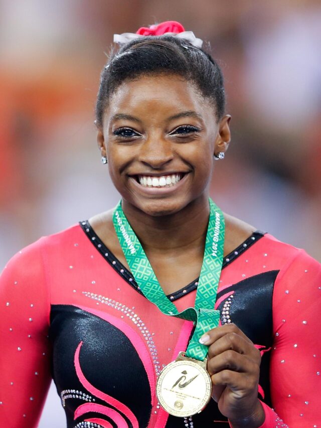 Epic Victory: Simone Biles Clinches Gold in Spectacular Vault Routine!